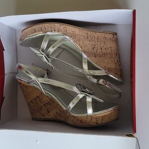 Charming Charlie Wedges • Women’s Size 9 • Casual / Spring Heels